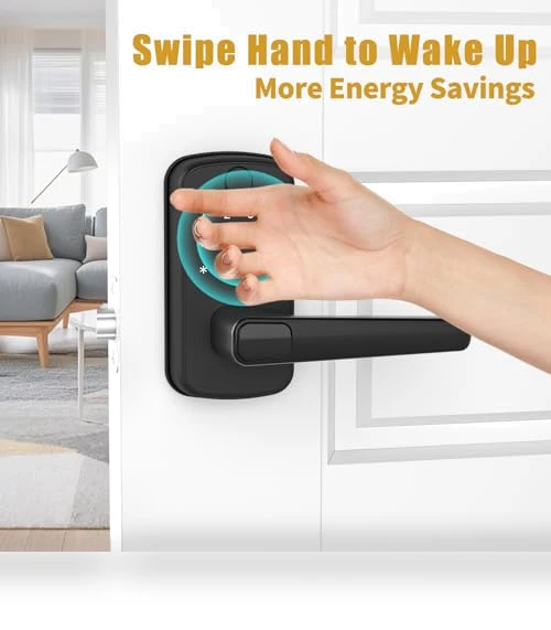 Keyless Entry Door Lock — Biometric Security, OLUMAT