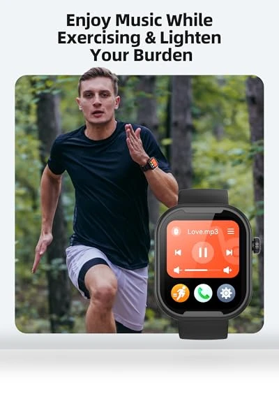 Bluetooth MP3 Player Watch — Wearable Accessories, AGPTEK