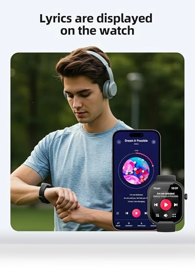 Bluetooth MP3 Player Watch — Wearable Accessories, AGPTEK
