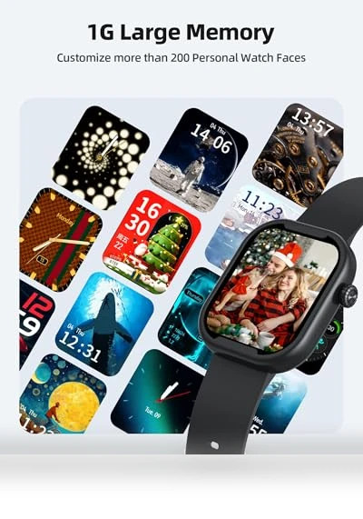 Bluetooth MP3 Player Watch — Wearable Accessories, AGPTEK