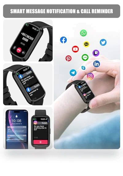 Smart Fitness Tracker Watch — Smartwatches, QVEQ