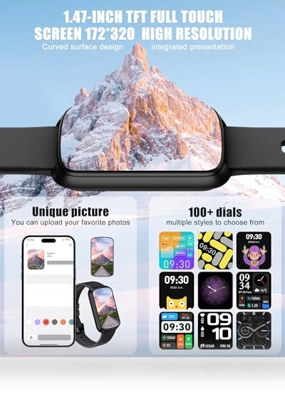Smart Fitness Tracker Watch — Smartwatches, QVEQ