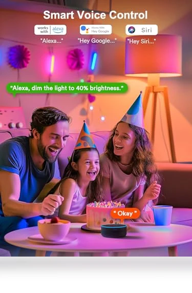 Smart Light Bulbs — LED, ANGELHALO