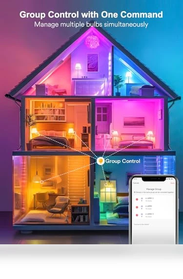 Smart Light Bulbs — LED, ANGELHALO