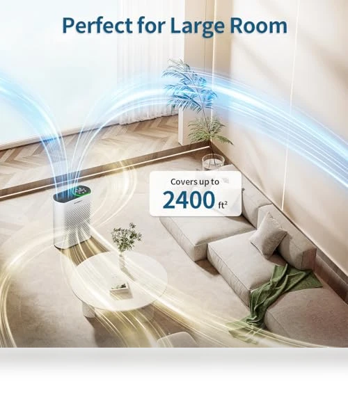 Smart WiFi Air Purifier — Activated Carbon Air Purifiers, ECOSELF