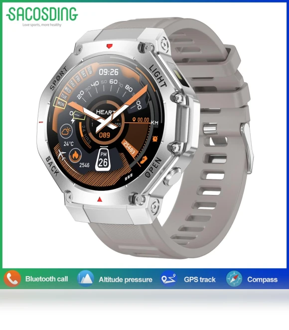 Sports Version Smart Watch with Blood Oxygen Monitor — Smartwatches, SACOSDING