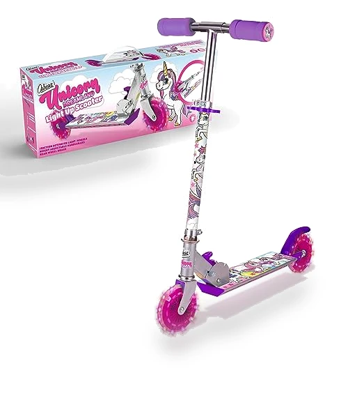Unicorn Scooter with Light Up Wheels — Push Scooters, Ozbozz