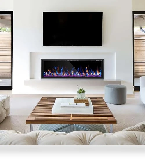 Wide-Screen Electric Fireplace Inserts — Electric Heating Solutions, Tornivk