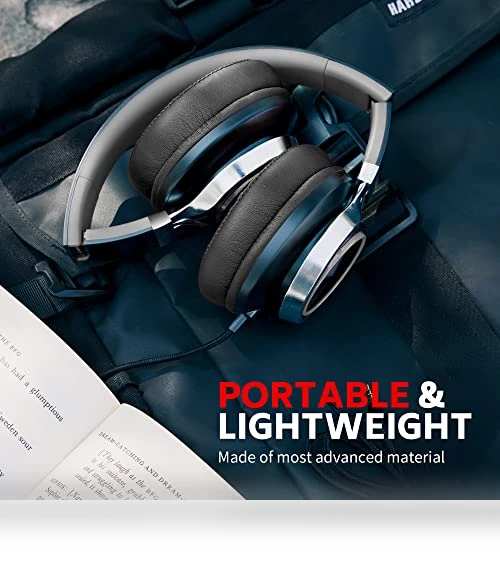Wired Over Ear Headphones with Microphone — Over-Ear Headphones, COOSII