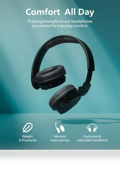 Wireless On-Ear Headphones — In-Ear Headphones, Philips