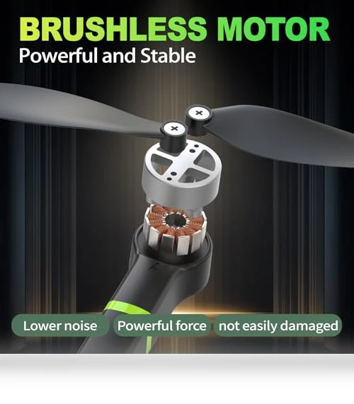 1080P Mini Drone with Brushless Motor — Drones, morlyrctooy