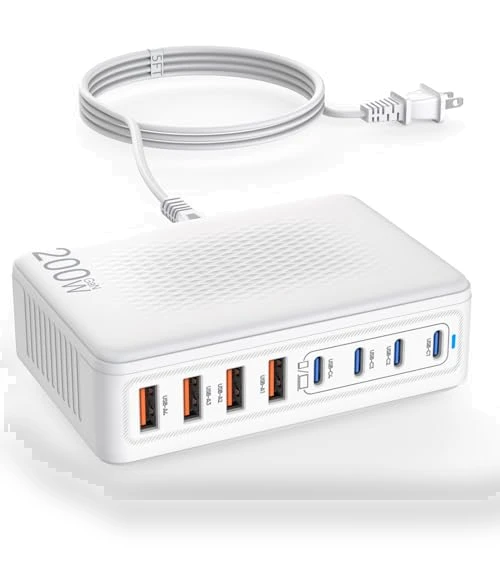 200W GaN 8 Port USB C Charging Station — Power Hubs, Shenzhen Xihuida Electronics Co., Ltd.