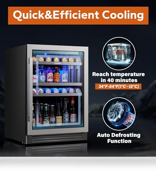 24 Inch Beverage Refrigerator — Drink Coolers, Ca'Lefort