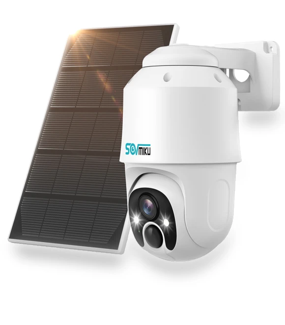 2K Solar Security Camera — Security Cameras, SOVMIKU