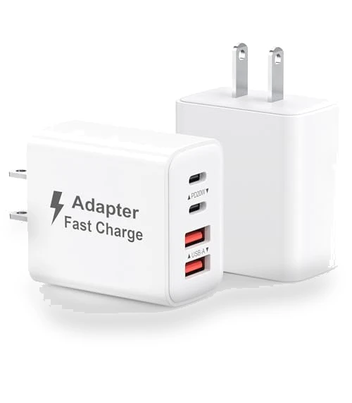 40W 4-Port USB C Fast Charging Block — Chargers, Imitordirects