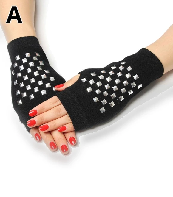 Fingerless Knitted Gloves with Touchscreen — Arm Warmers, 4Pet Life