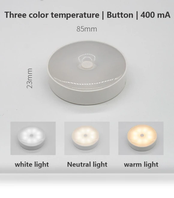 LED Human Body Sensor Night Light — Night Lights, Elberta