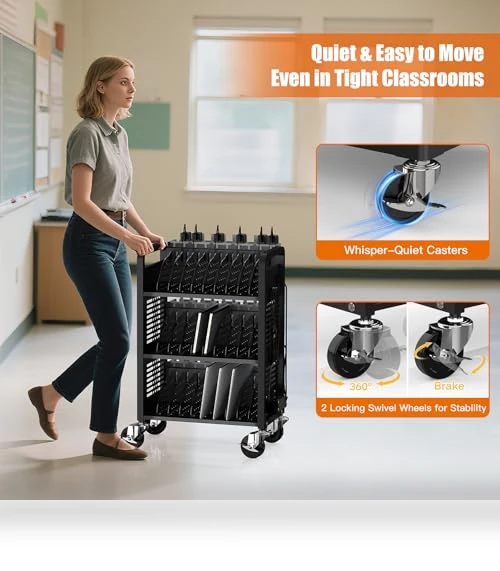 Mobile Charging Cart — EV Charging Accessories, Metateel