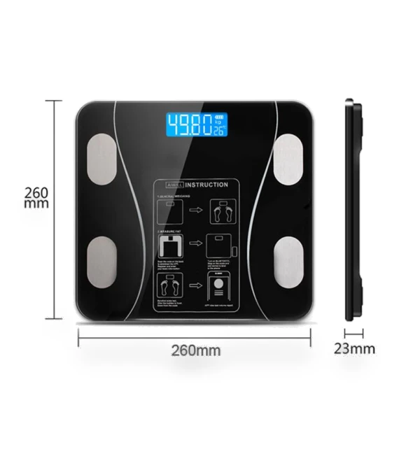 Smart Body Fat Scale — Body Composition Analysis, Health oo Beauty