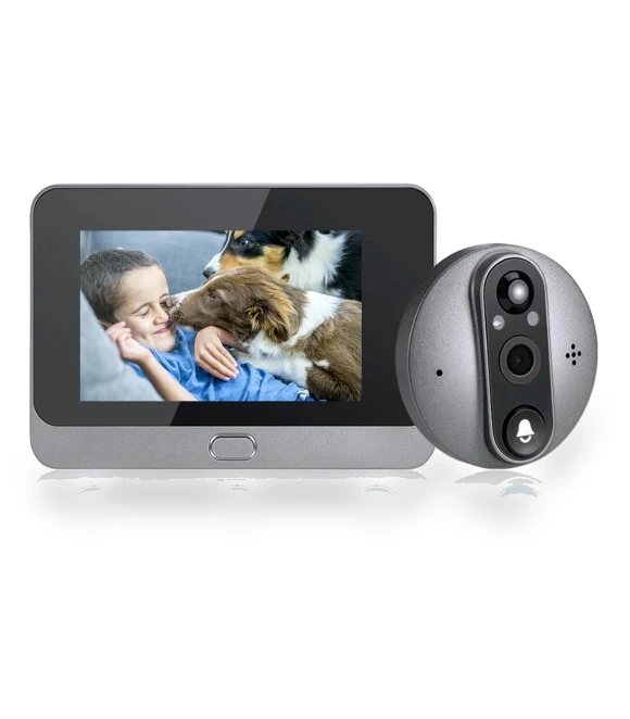 Smart Door Viewer with Motion Sensor — Smart Home Security, TOMTOP JMS