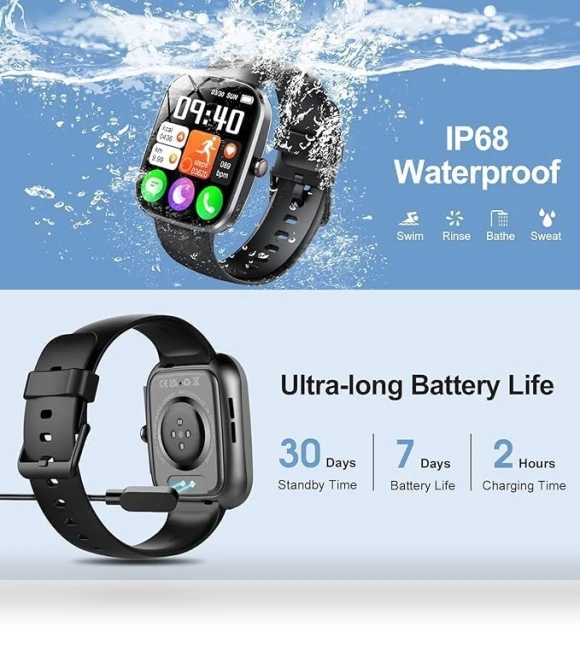 HD Smartwatch with Bluetooth Call — Smartwatches, WeurGhy