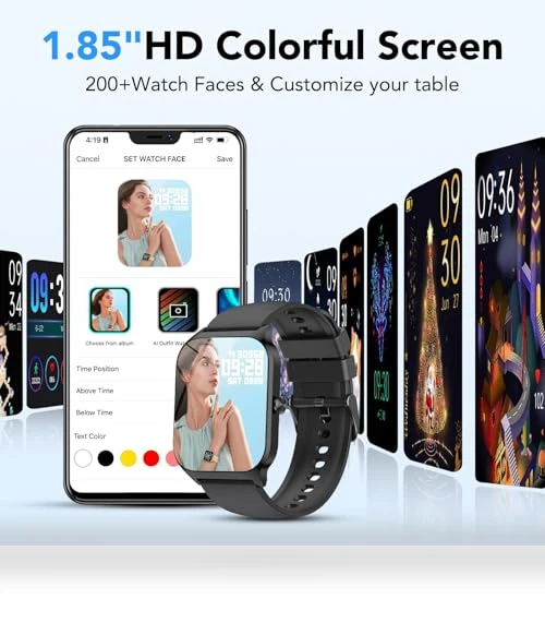 Smart Watch with Bluetooth Calls and Fitness Tracking — Smartwatches, CASCHO