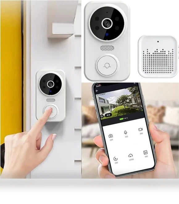 Smart Wireless Remote Video Doorbell — Smart Home Security, new boy 02