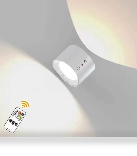 Double LED Wall Light with Touch Control — Night Lights, TOP-MALL-001