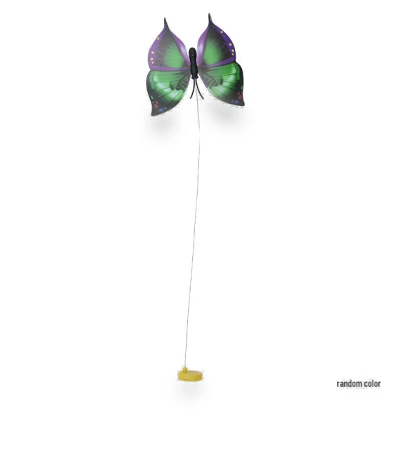 Flying Butterfly and Hummingbird Automatic Cat Teaser Wand — Cat Playthings, AI Supermarket