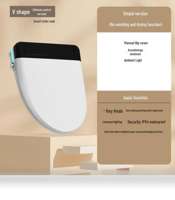 Fully Automated Smart Toilet Seat — Bathroom Essentials, WoW Home