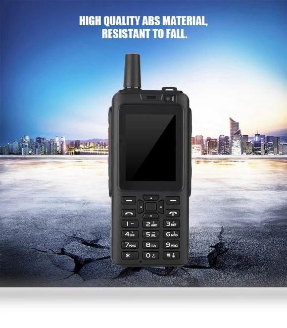 Portable 2.5-inch 3500 mAh 4G SOS Rugged Two-Way Radio Smart Mobile Phone — Portable Communication Devices, OutsideWorld