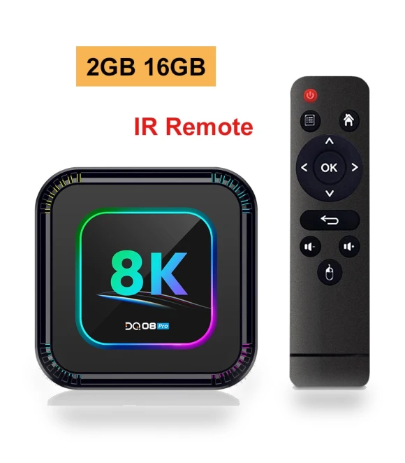 RGB Smart TV Box — Streaming Devices, Blackin