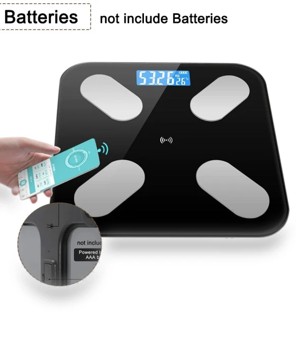 Smart Body Fat Scale — Weight Management Tools, DC-HOME Textile