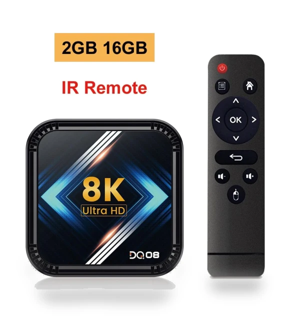 Smart TV Box Android 13 — Streaming Devices, Blackin