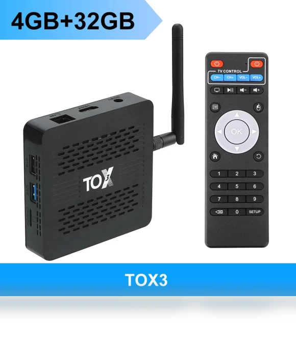 Smart TV Box — Streaming Devices, Blackin