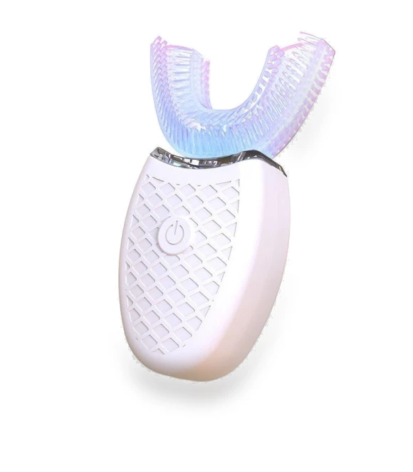U-Shaped Electric Toothbrush with Blue Light Whitening — Kids' Electric Toothbrushes, ZestCasa
