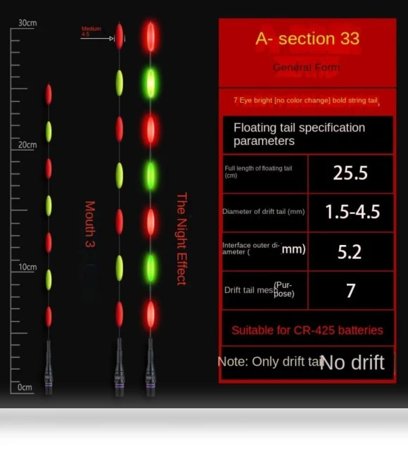 Ultra-sensitive LED smart fishing float — Bite Indicators, SHzhenfang