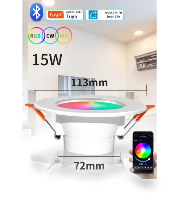 15W LED Ceiling Light — LED, Cosy Homes