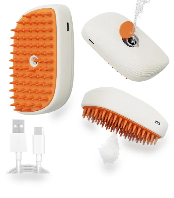 3-in-1 Massage Brush for Cats, Dogs, and Pets — Brushes, Smart Pet Supplies