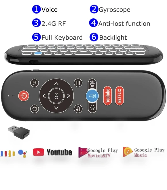 Air Mouse Remote Control — Remote Controls, Meiteai-All