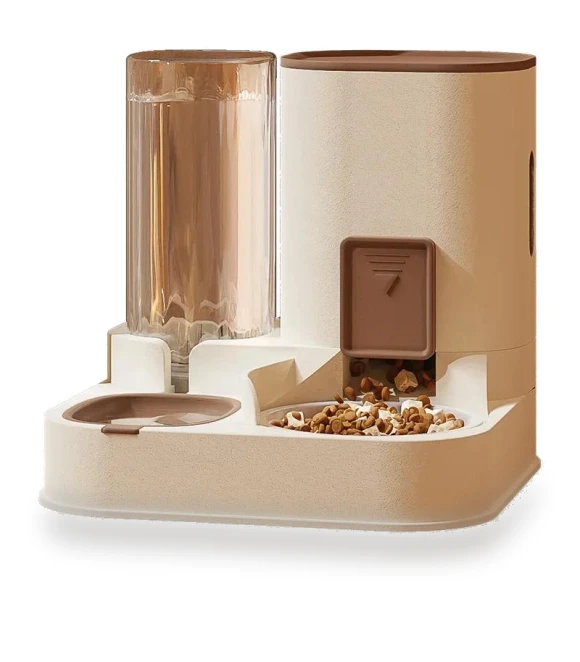 Automatic Cat Water and Food Dispenser — Feeders, Smart Pet Supplies