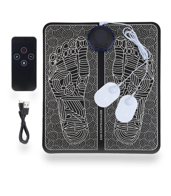 Electric Foot Mat EMS Pulse with Controller — Foot Care Solutions, Binchi Health Technology