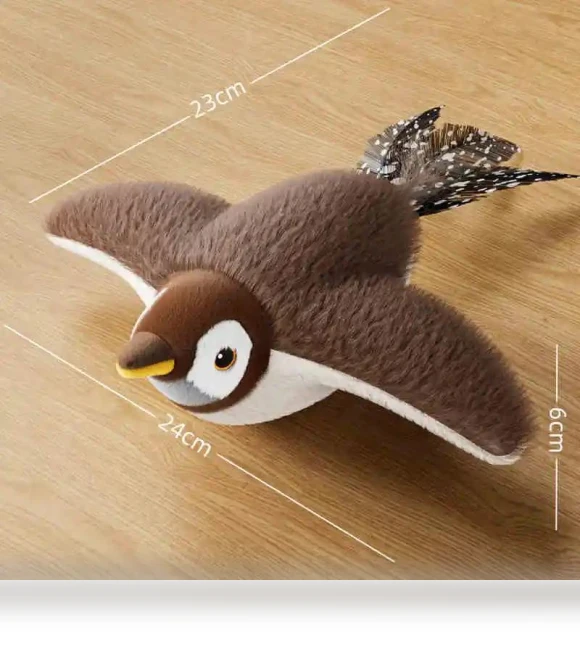 Interactive Electric Fluttering Bird Toy — Cat Playthings, Smart Pet Supplies