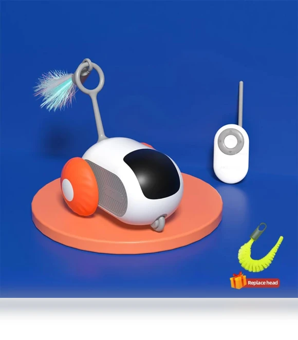 Interactive Smart Toy Car for Cats and Dogs — Interactive Animal Companions, Smart Pet Supplies