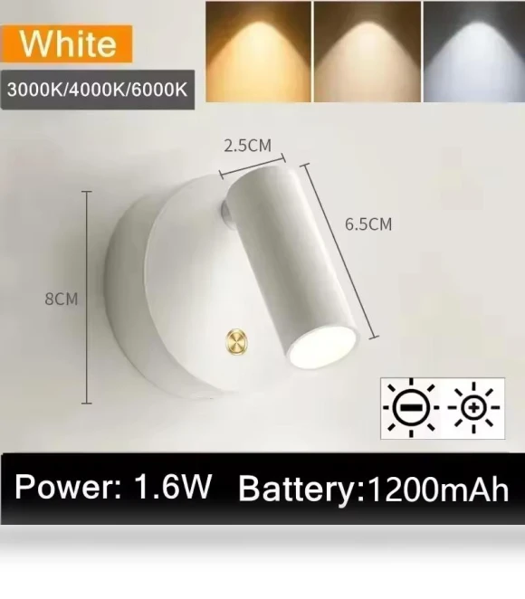 LED Wall Light for Bedroom — Wall Lighting, MnnWuu