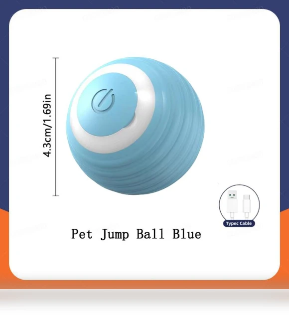 Smart Interactive Pet Toy Ball — Interactive Animal Companions, Pet daily necessities