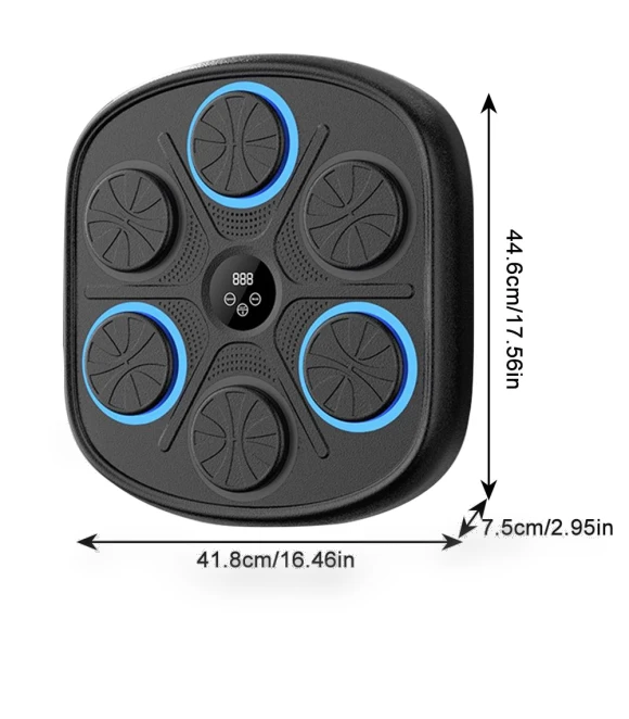 Smart LED Boxing Game Wall Target — Boxing Training Gear, Binchi Keji Travel