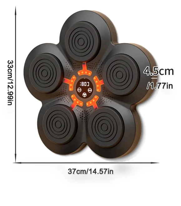 Smart Music Bluetooth Boxing Wall Target — Boxing Training Gear, Binchi Keji Travel