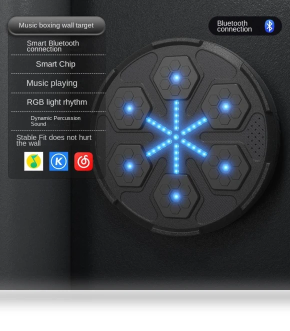 Smart Musical Boxing Trainer — Boxing Training Gear, Binchi Outdoor Equipment