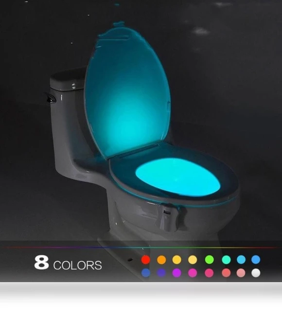 Smart Toilet Seat Night Light — Night Lights, WIKHOSTAR